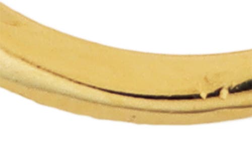 Panacea Teardrop Hoop Earrings In Gold