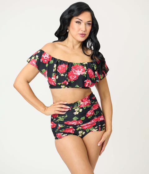 Ruffled Ramona Swim Top