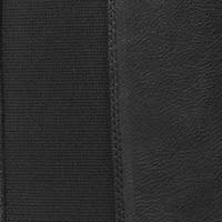 Celtic & Co. Chunky Tall Chelsea Boot, Alternate, color, Black Leather