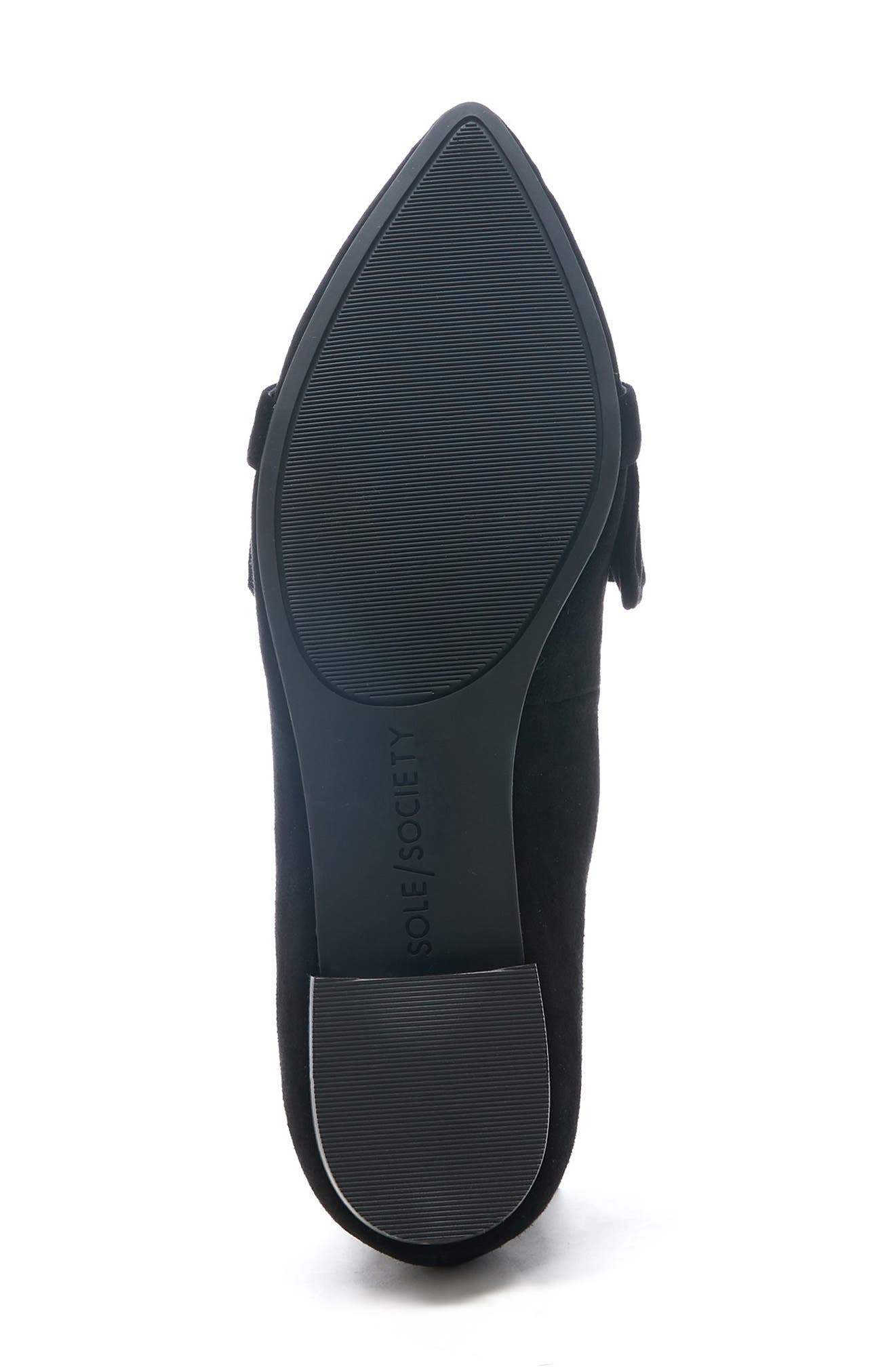 Sole Society Kamber Ruffle Flat, Alternate, color, 