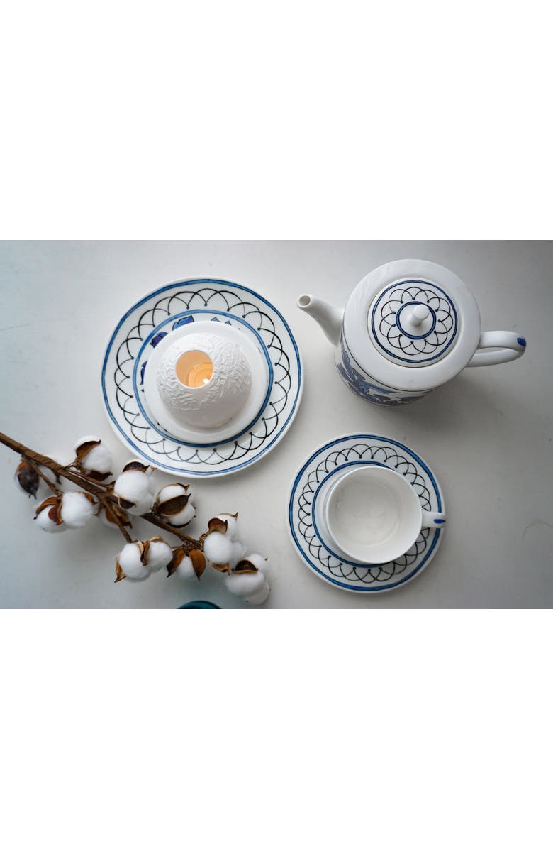 Twig New York Heritage Blue Bird Teapot, Alternate, color, Multi