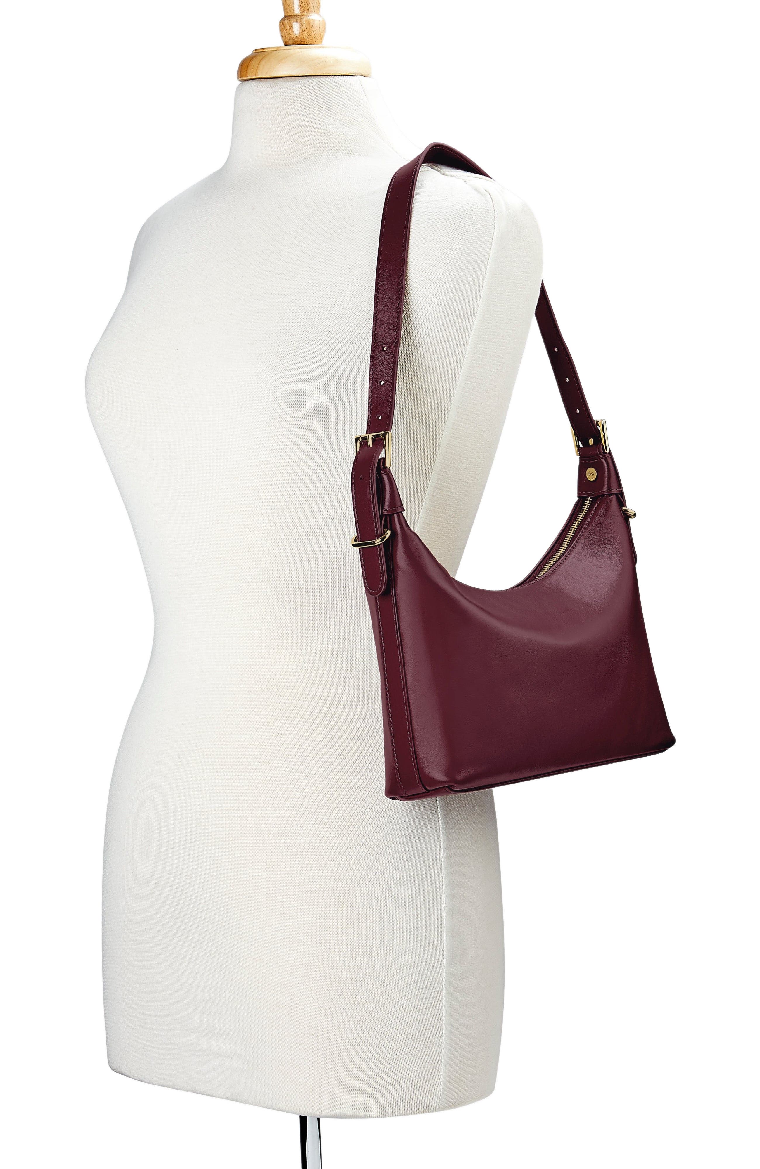 BLAKE SHOULDER BAG, Alternate, color, BORDEAUX