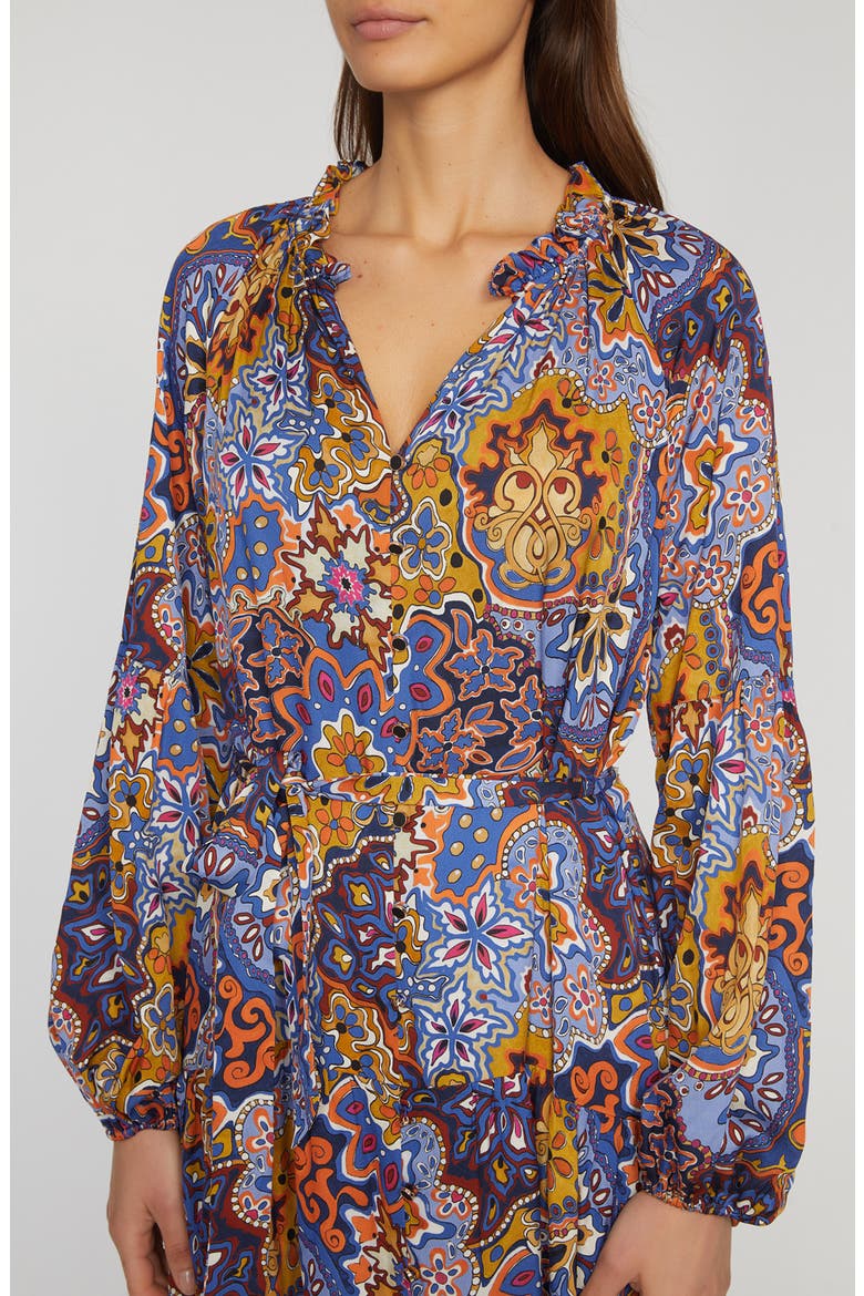 sienna long sleeve maxi dress Aneira Sienna Ruching Maxi Dress / XL