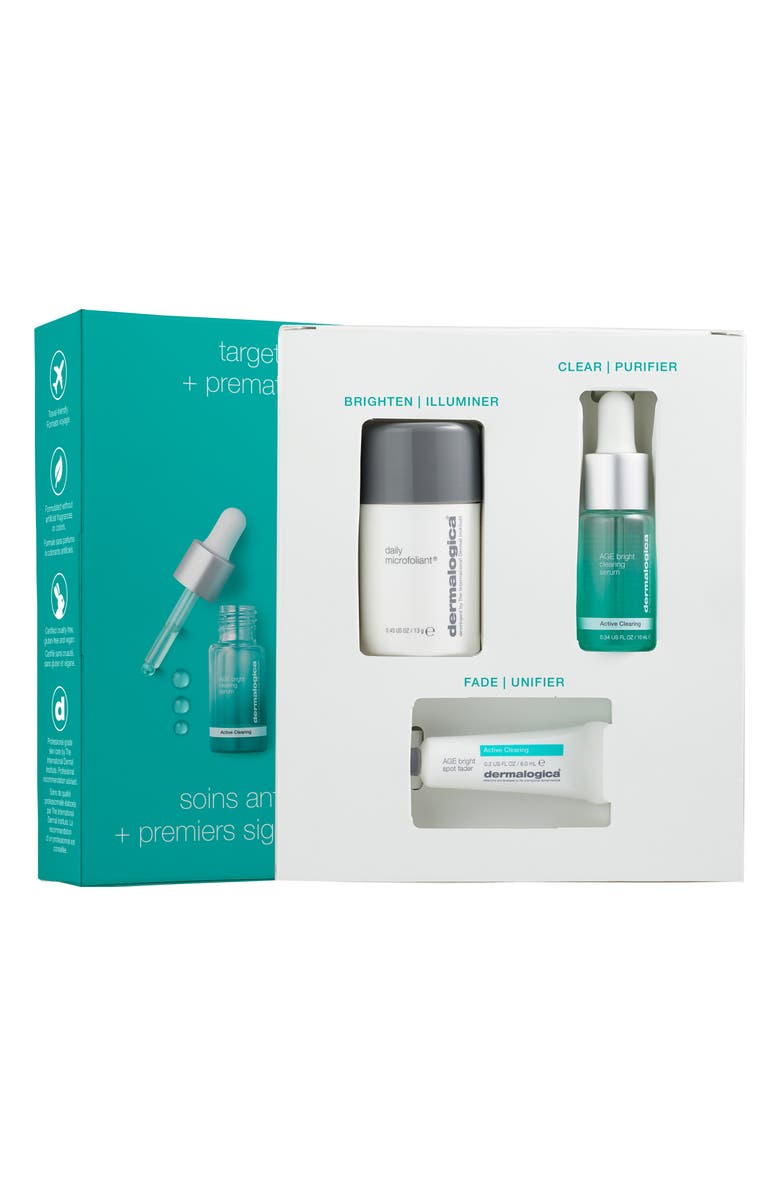dermalogica<sup>®</sup> Travel Size Clear + Brighten Set, Alternate, color, 