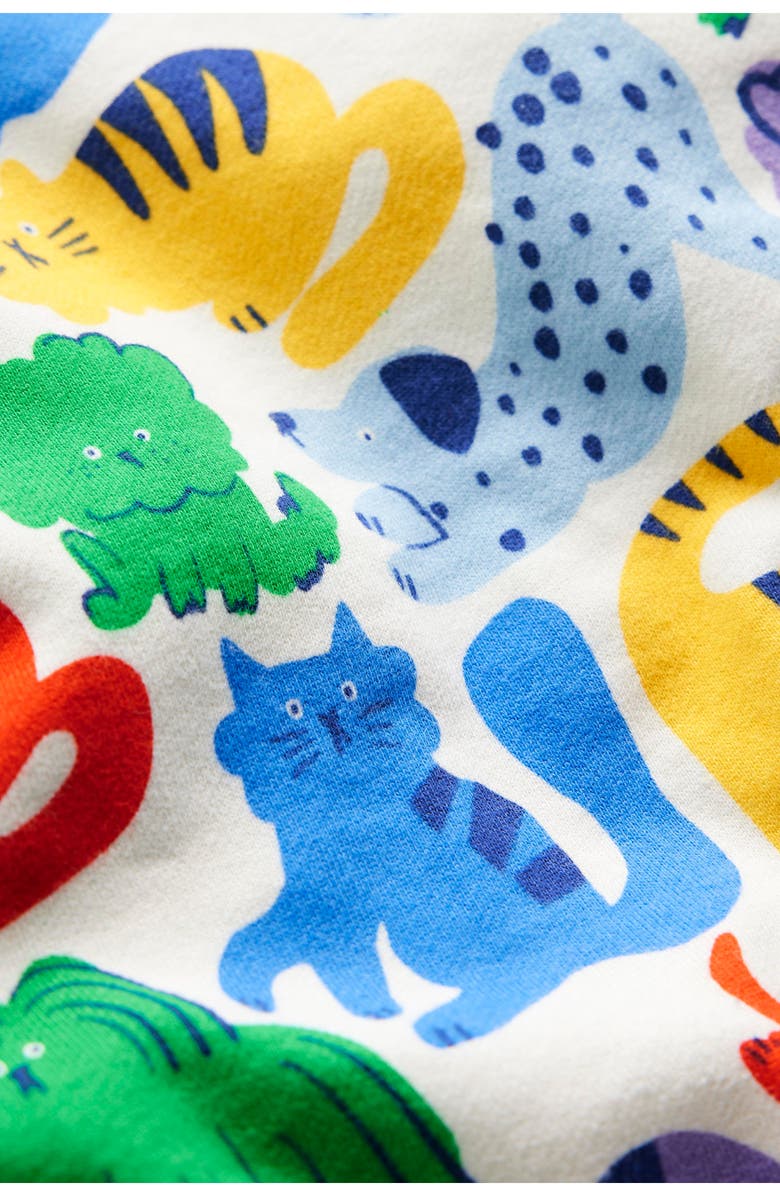 Mini Boden Kids' Pet Print Cotton Sweatshirt, Alternate, color, 