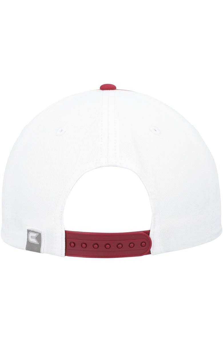 COLOSSEUM Men's Colosseum  White Temple Owls Take Your Time Snapback Hat, Alternate, color, 