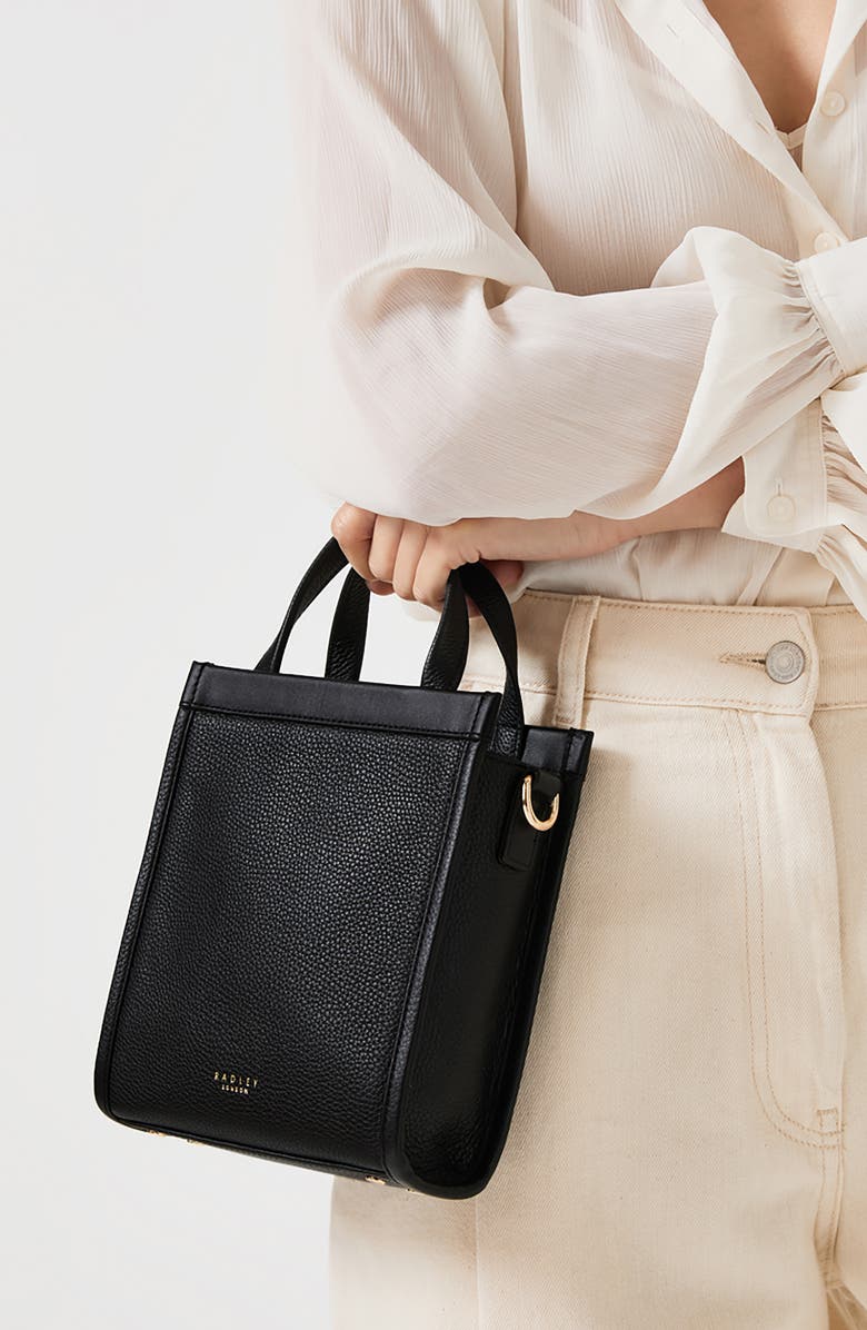 Radley Alba Place Mini Crossbody Bag, Alternate, color, Black