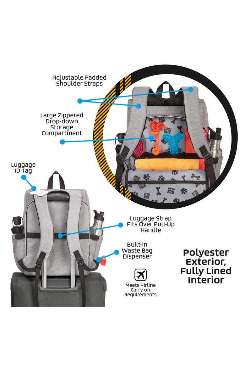 Ultimate Week Away Backpack, Alternate, color, Gray