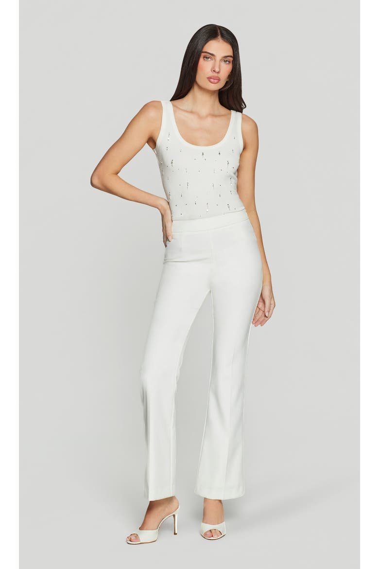 Nellie Crepe Pants, Alternate, color, white