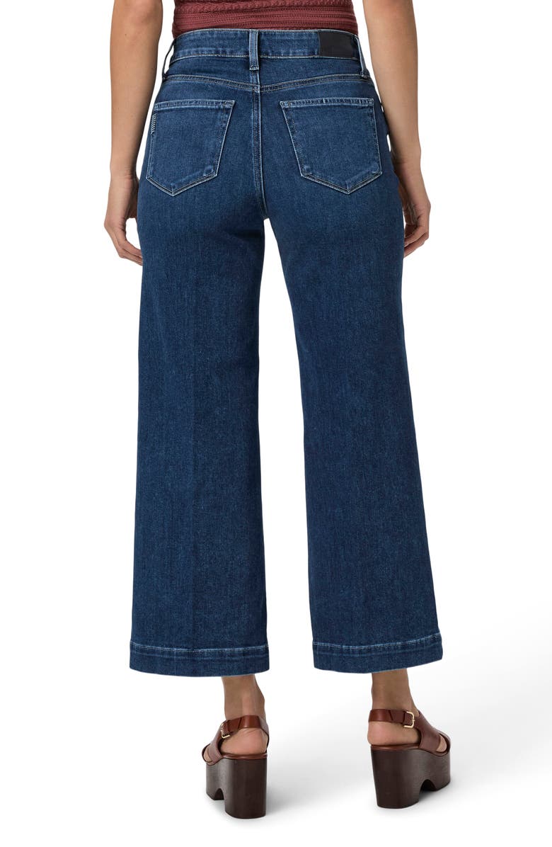 PAIGE Anessa High Waist Wide Leg Ankle Jeans, Alternate, color, Kindred