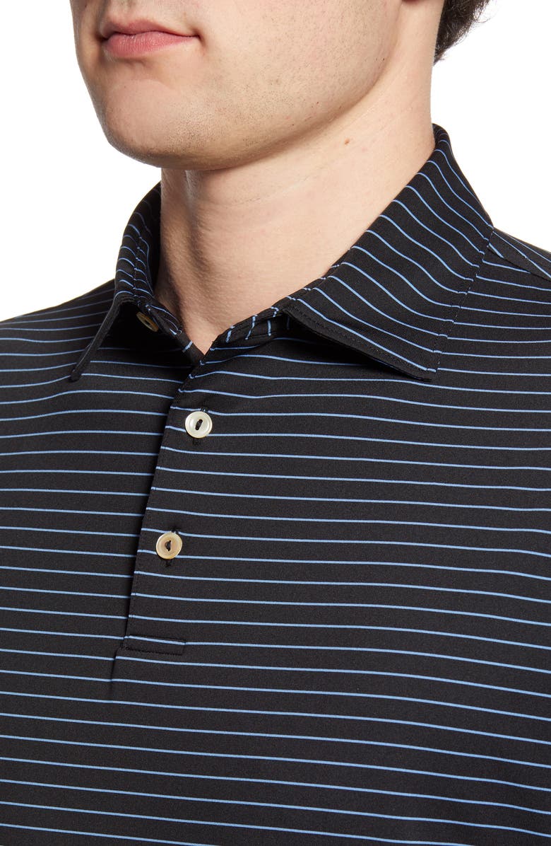 Peter Millar Crafty Stripe Stretch Polo, Alternate, color, 