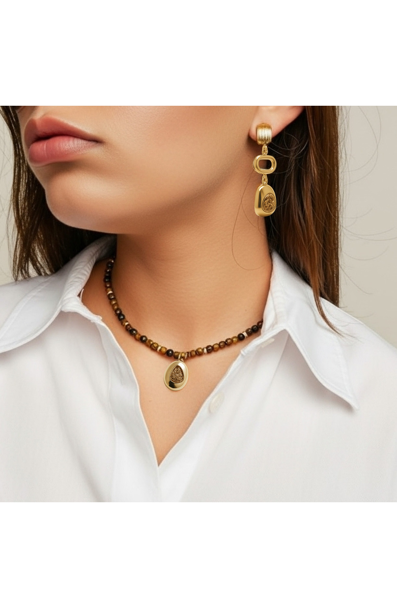 Daniela Millan Jewelry Solace Earrings, Alternate, color, Gold