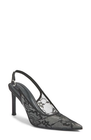 Open Edit Nahla Slingback Pointed Toe Pump