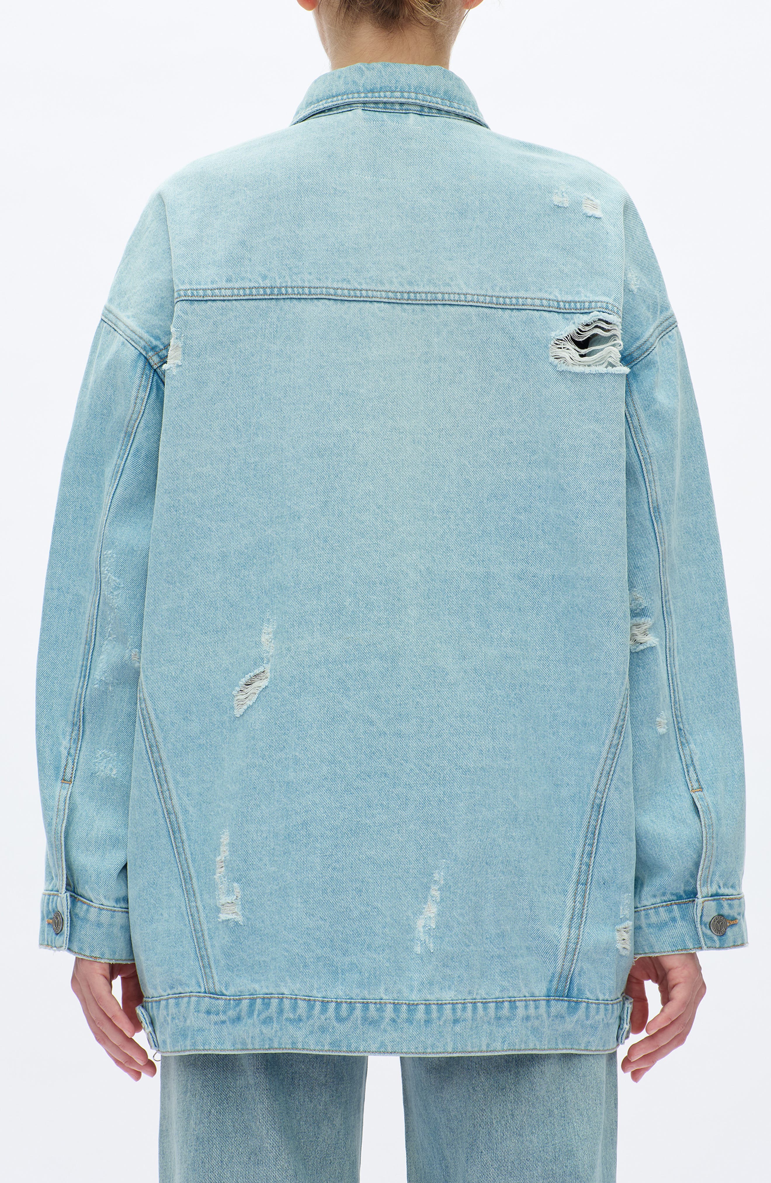 Loose Denim Jacket - image 2