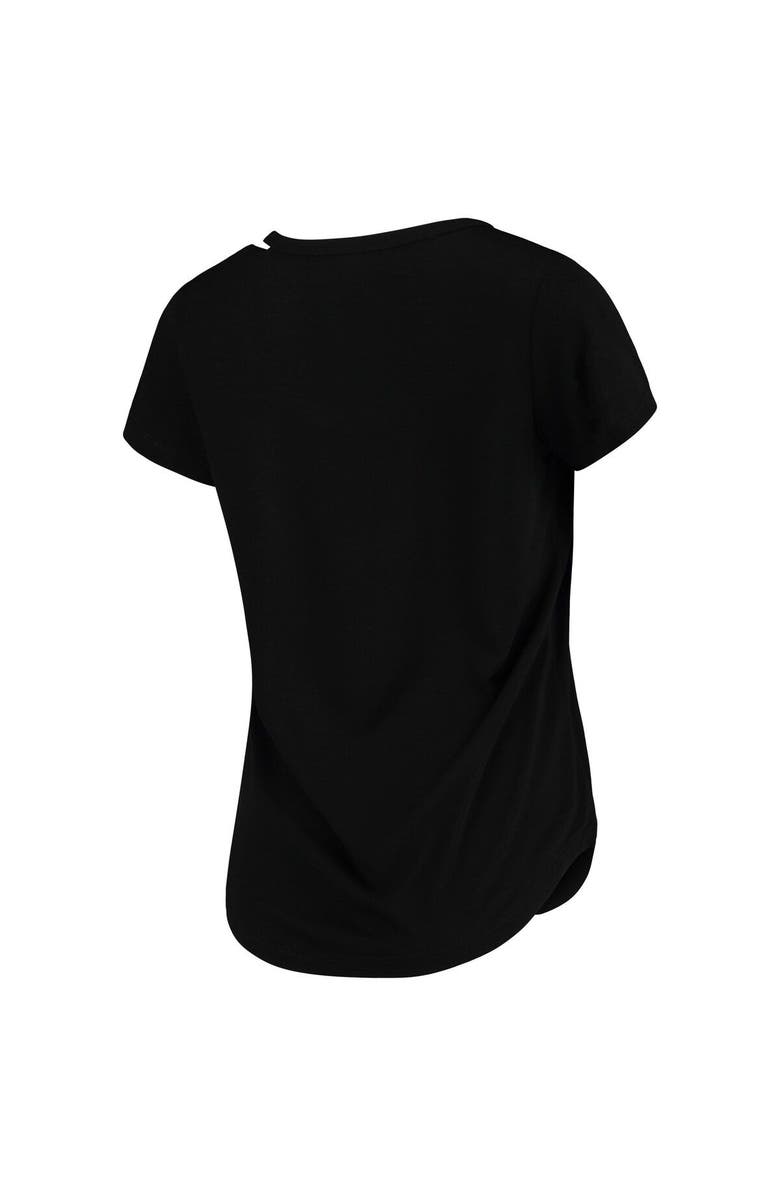 CONCEPTS SPORT Women's Concepts Sport Black LAFC Squad Cut Neck T-Shirt, Alternate, color, 