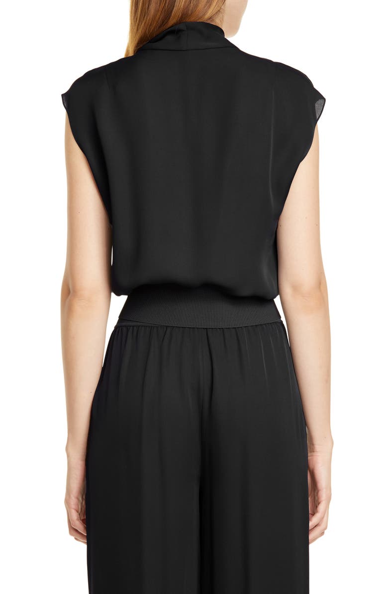 Theory Silk Wrap Top, Alternate, color, 