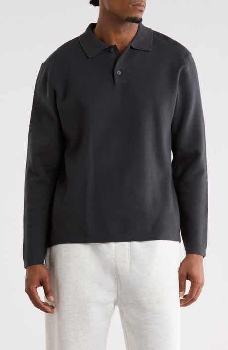Long Sleeve Polo Sweater