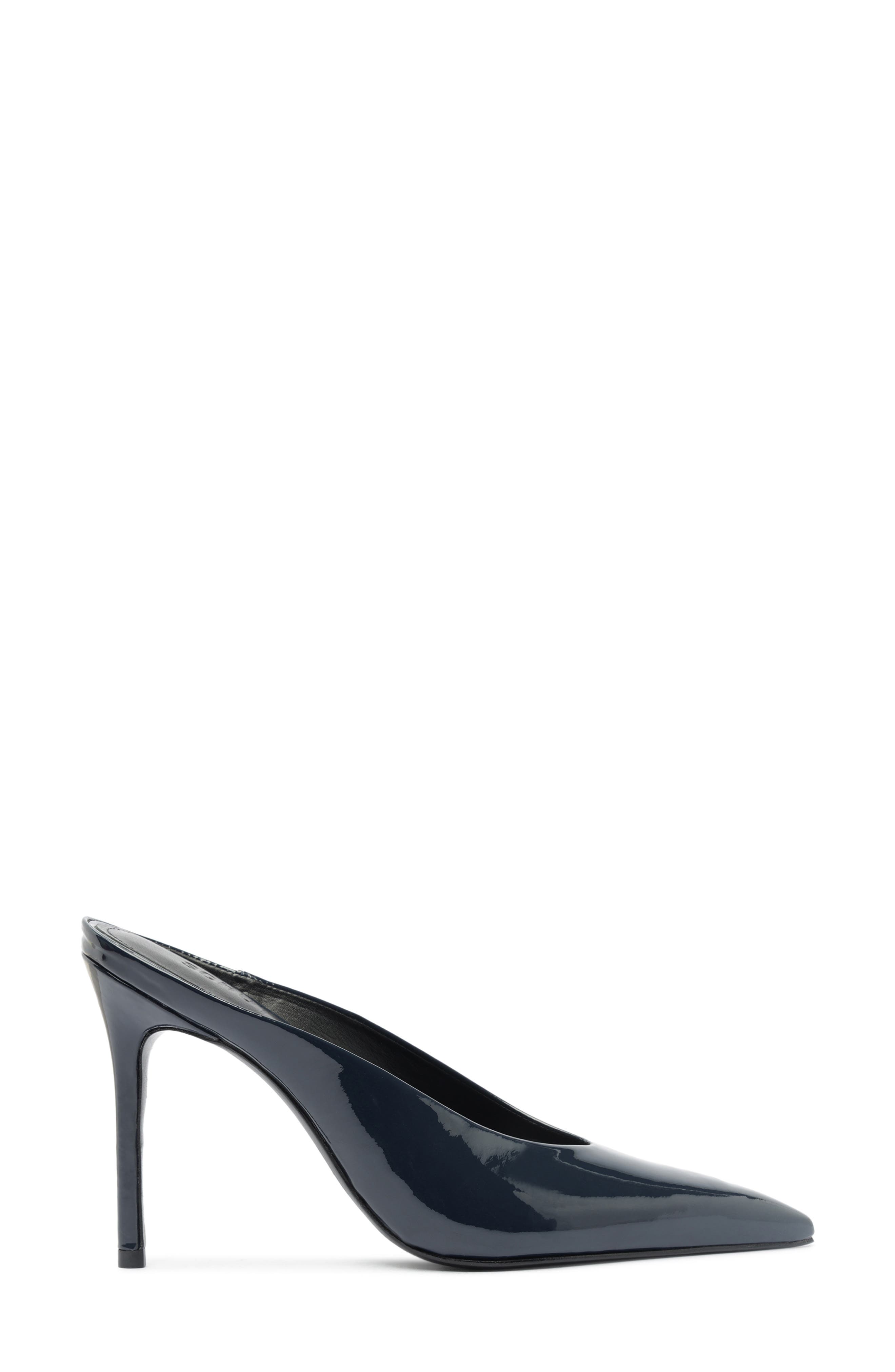 Schutz Loren Pointed Toe Pump, Alternate, color, Oxford Blue