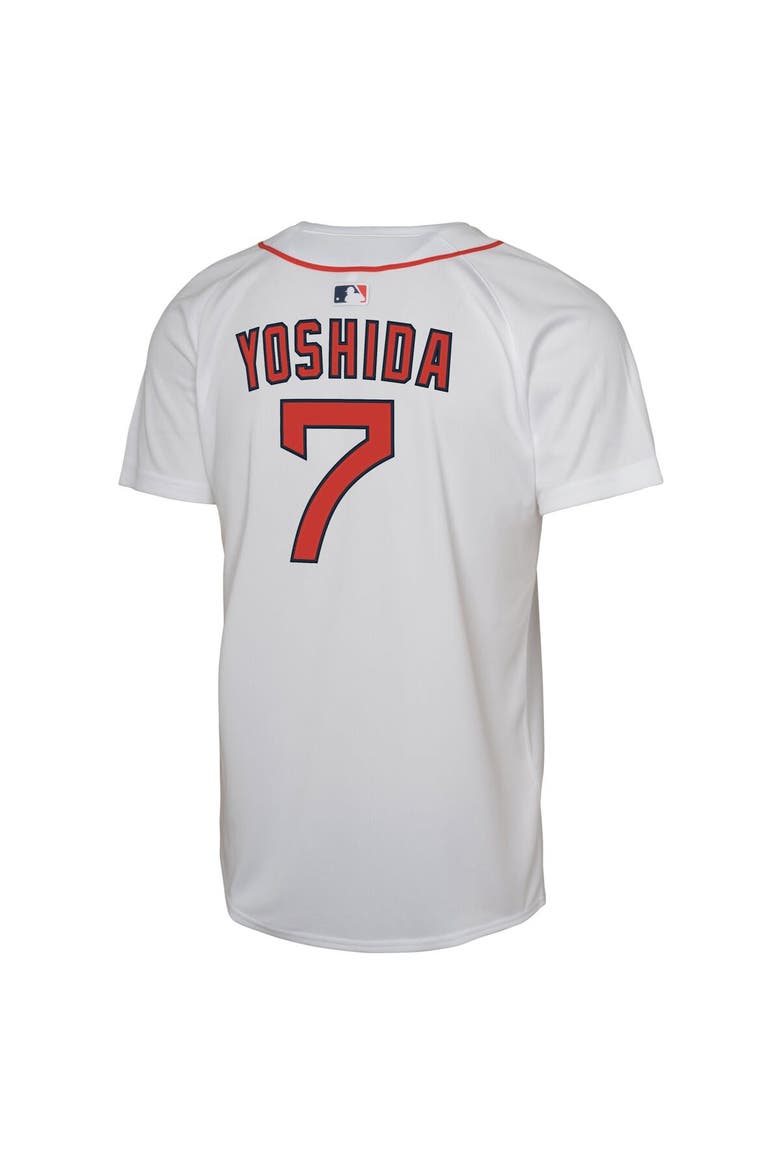 Youth Nike Masataka Yoshida White Boston Red Sox Home Replica Player Jersey, Alternate, color, White