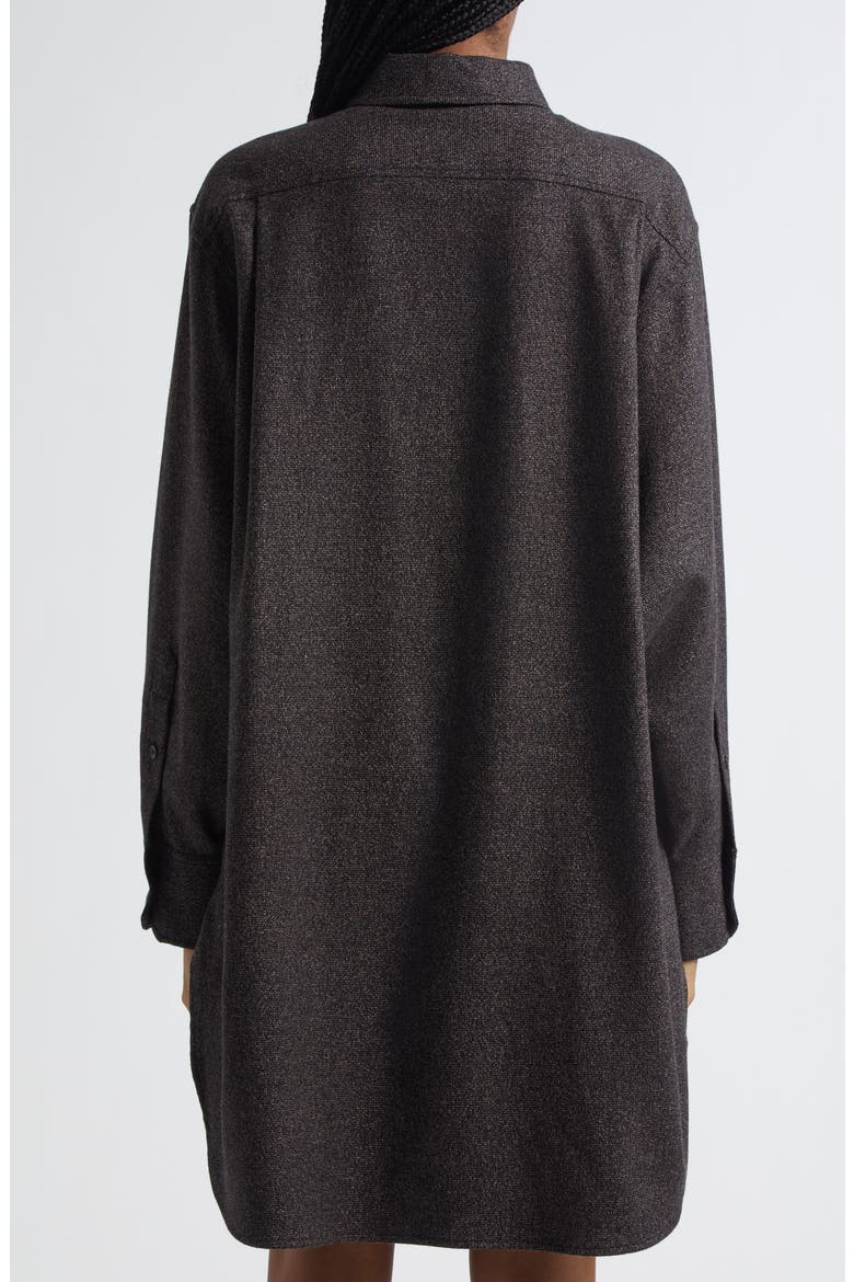Spence Wool Blend Long Sleeve Shirt, Alternate, color, GANACHE