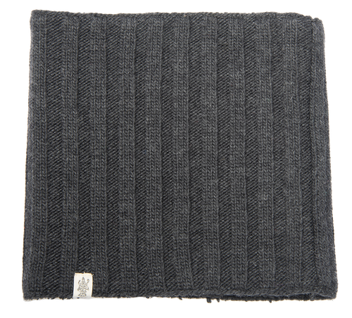 Nirvanna Designs Ribbed Neckwarmers In Gray
