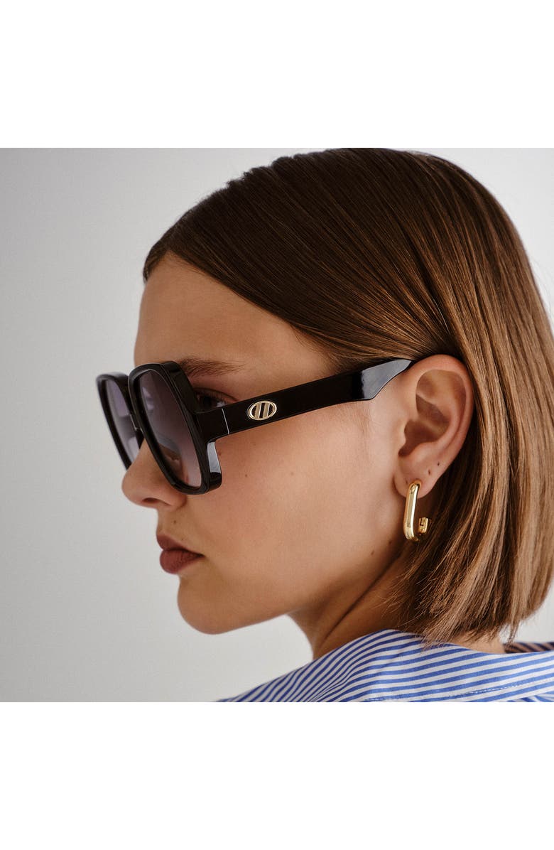 Le Specs Polydisco 59mm Square Sunglasses, Alternate, color,