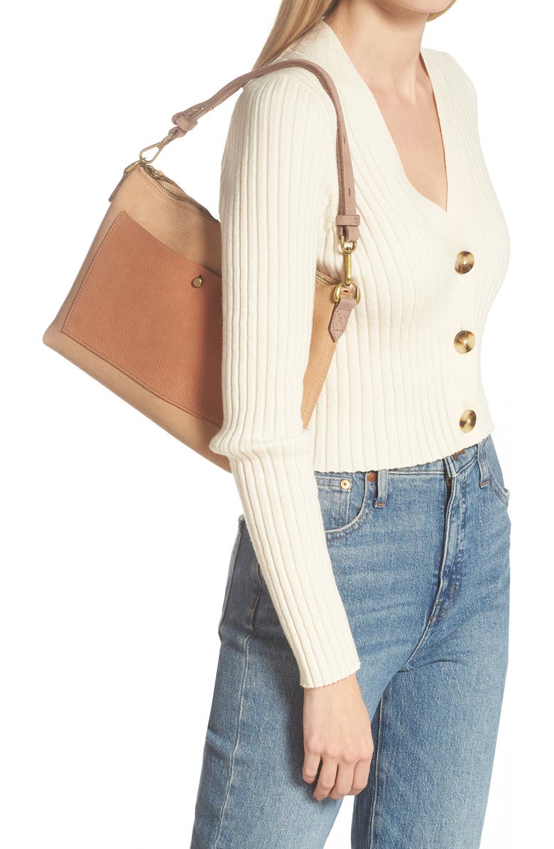 Madewell The Transport Shoulder Colorblock Crossbody Bag, Alternate, color,