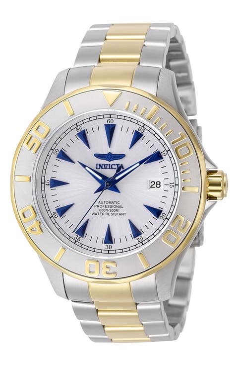 Signature Automatic Bracelet Watch, 47mm