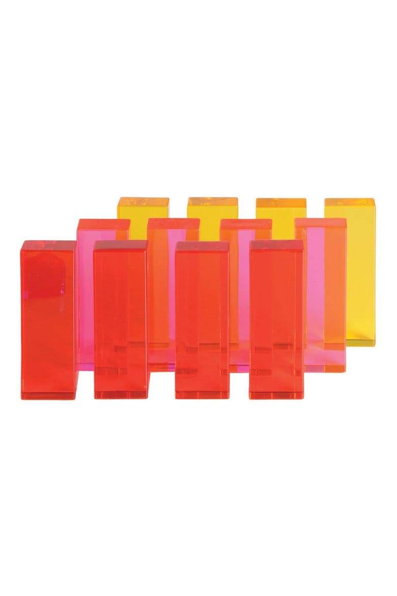 Translucent Building Plank Set - 54 Pieces, Alternate, color, Multicolor