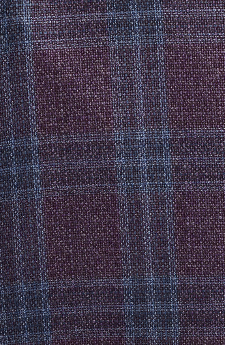 Peter Millar Flynn Classic Sport Coat, Alternate, color, Purple