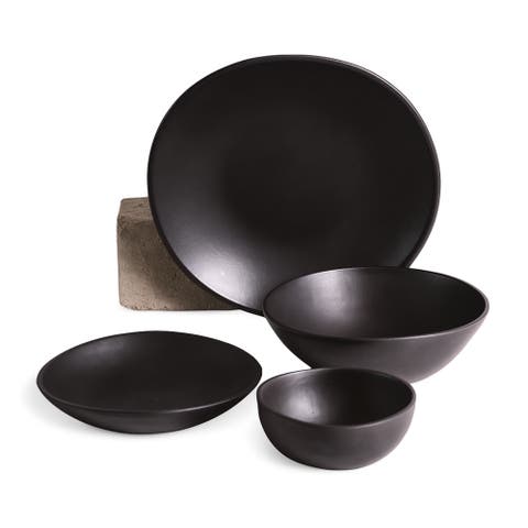 Organic Shaped Dinnerware Dadasi, Set of 16
