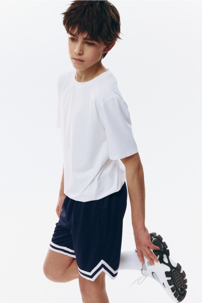 Basketball Shorts With Drymove, Alternate, color, Dark blue