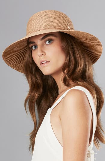 HELEN KAMINSKI デルフィナ　新品 Delphina Raffia Women's Hat in Nougat - Helen Kaminski US