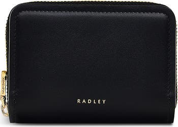 Bow Street Small Zip Leather Wallet