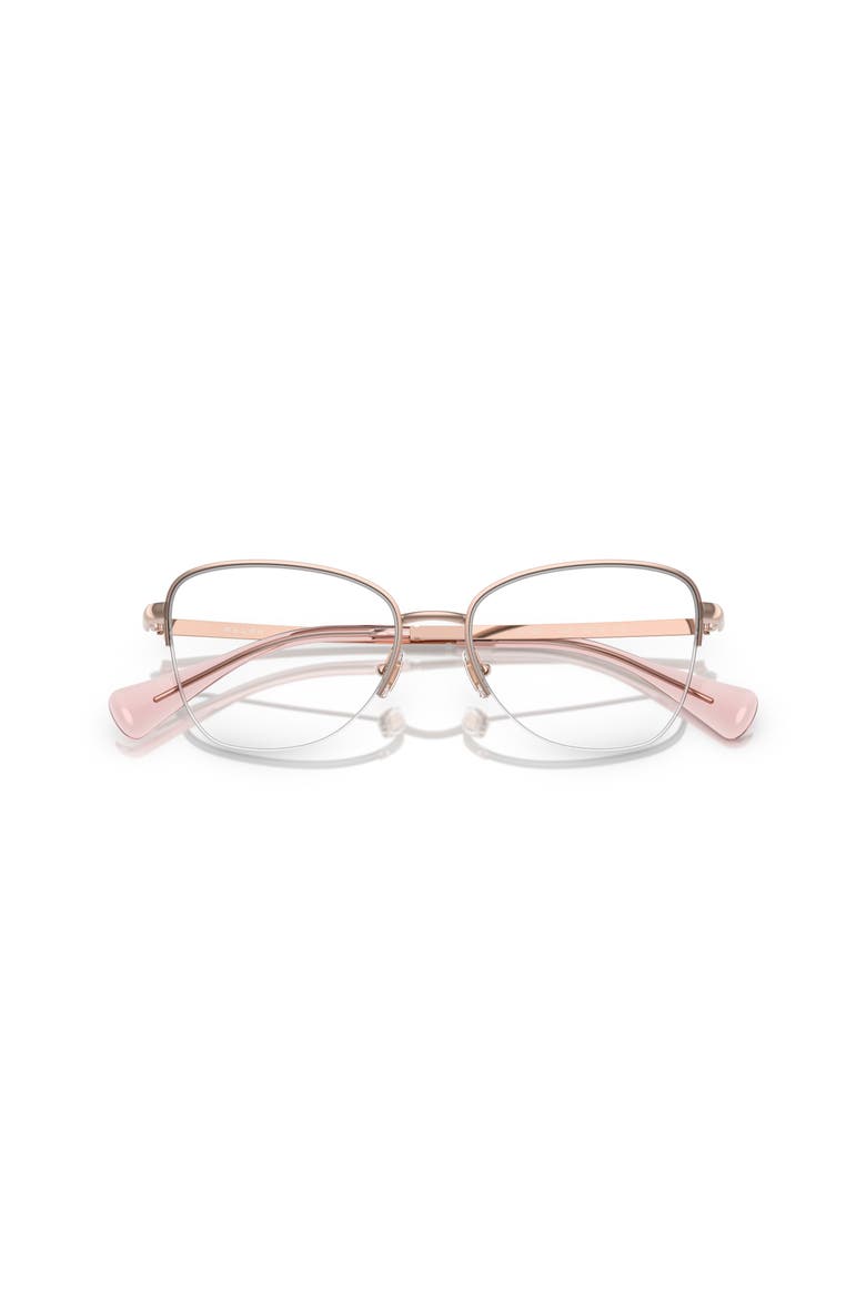 53mm Irregular optical glasses, Alternate, color, Rose Gold