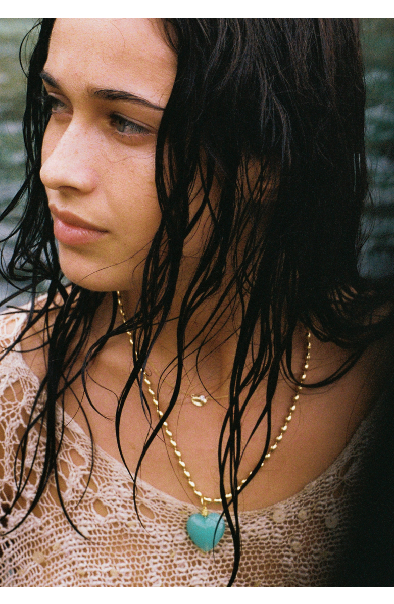 sccollection Bacio Necklace, Alternate, color, Seafoam Green