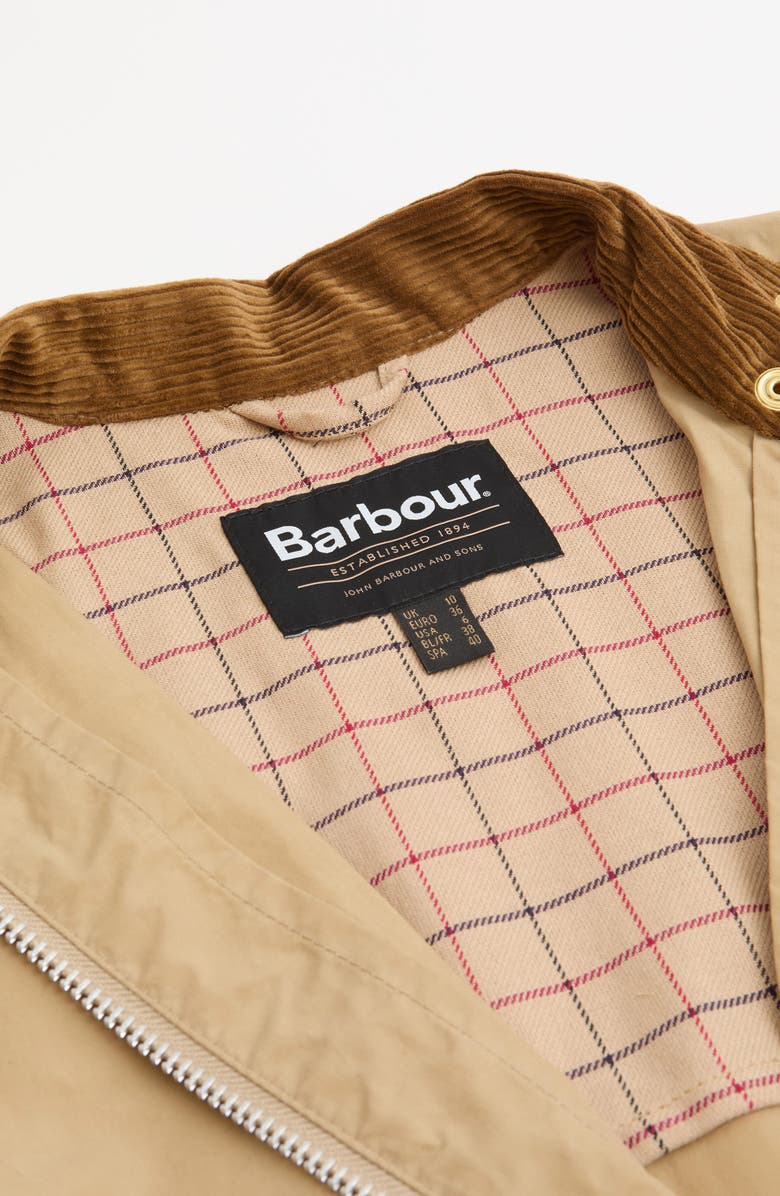 Barbour Blackthorn Cotton Jacket, Alternate, color, Beige/ Beige Tattersall