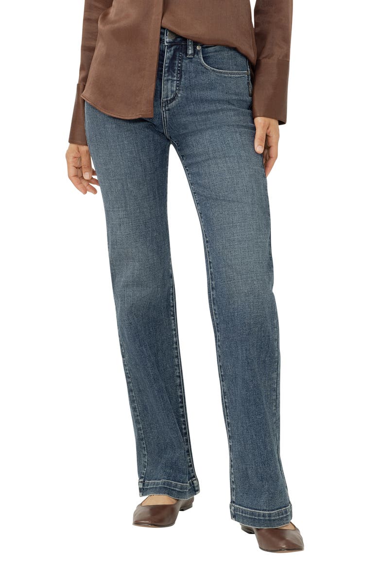 Avery Curvy High Waist Relaxed Straight Leg Trouser Jeans, Main, color, WESTMINSTER