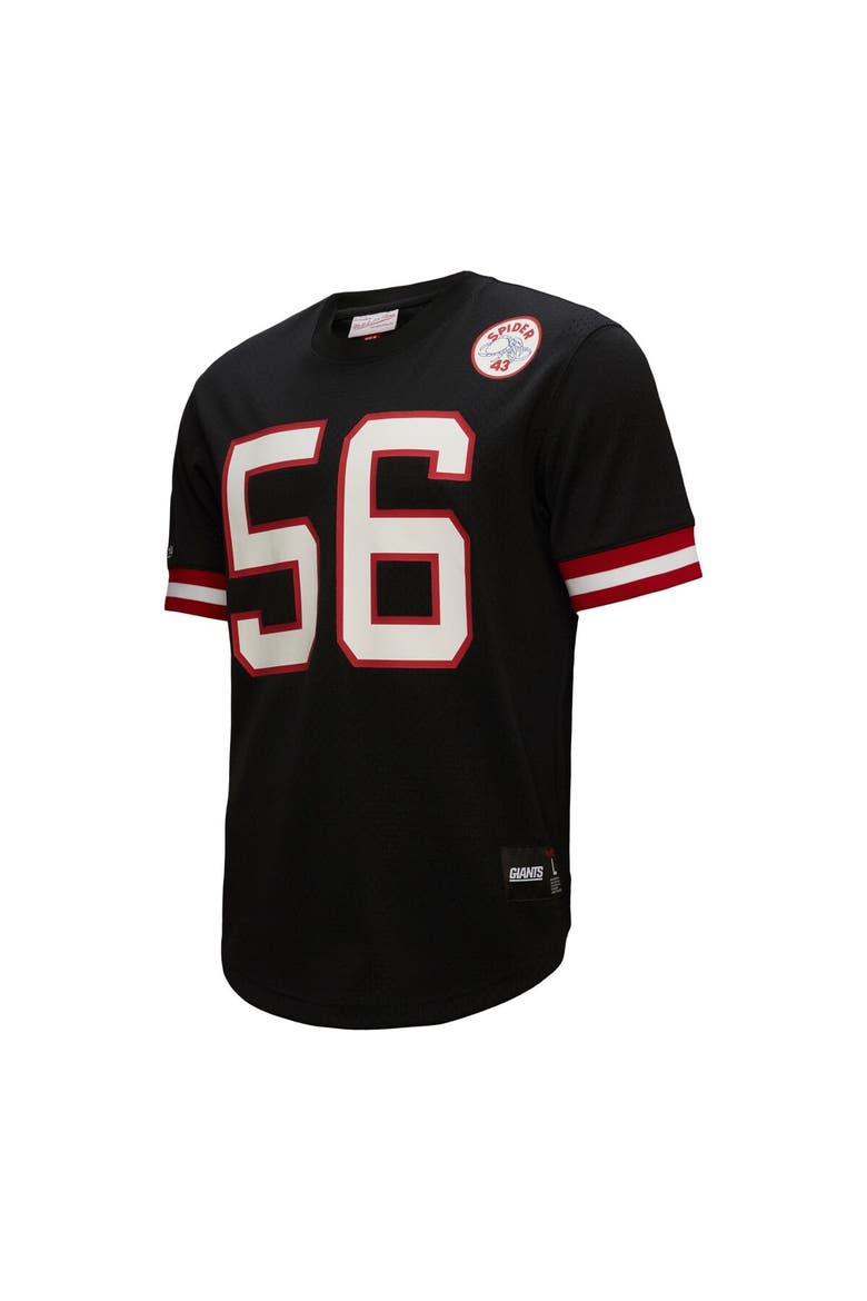 Men's Mitchell & Ness Lawrence Taylor Black New York Giants Retired Player Name & Number Mesh Top, Alternate, color, Black