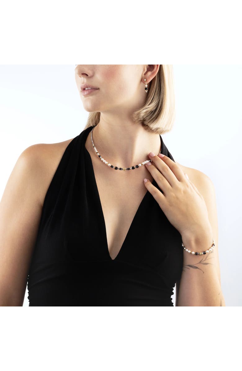 COEUR DE LION Modern Elegance Spikes Gold Necklace, Alternate, color, Gold