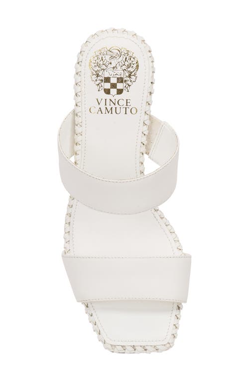 Vince Camuto Kaden Slide Sandal In Bianco