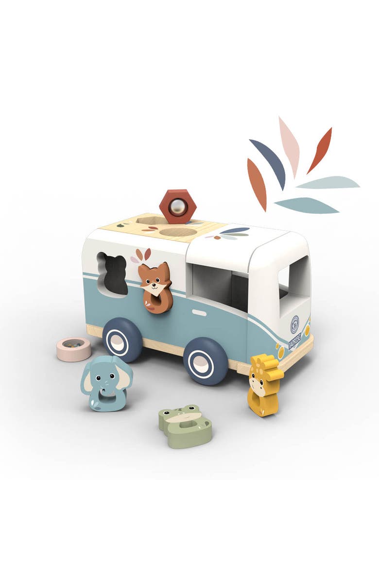 Speedy Monkey Van Shape Sorter, Main, color, 