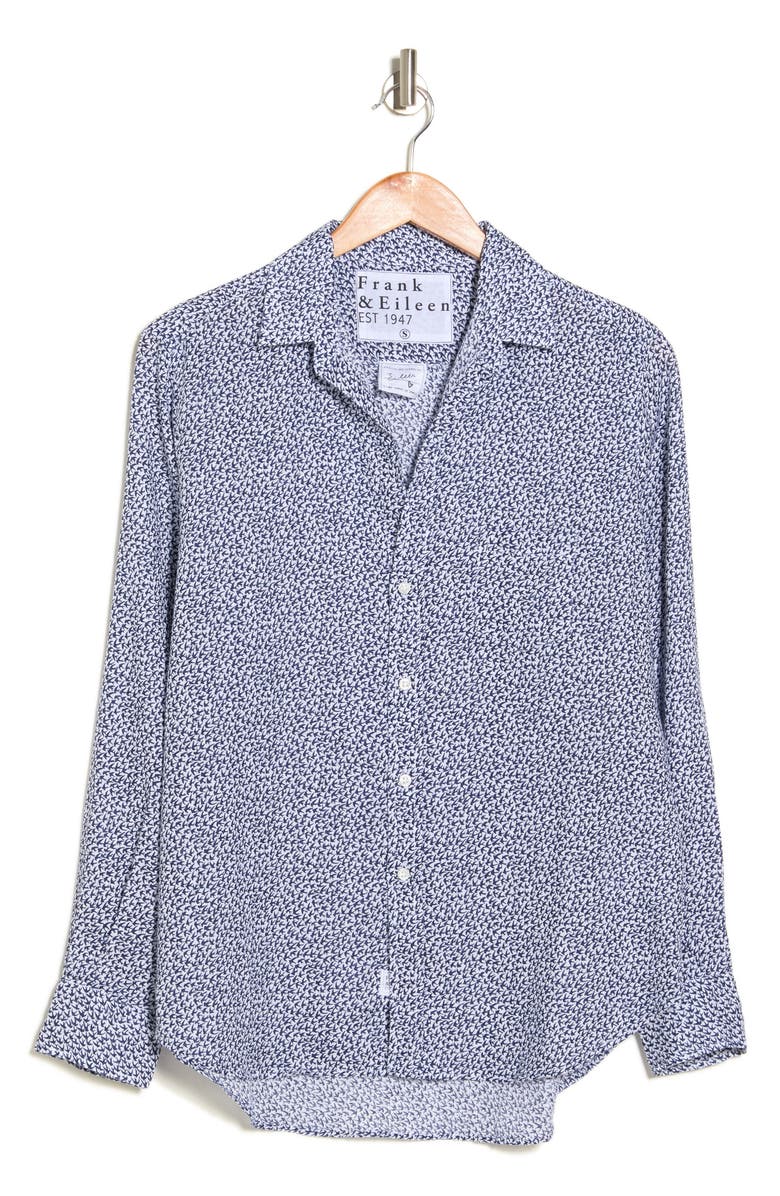 Frank & Eileen Eileen Relaxed Fit Linen Button-Up Shirt, Main, color,