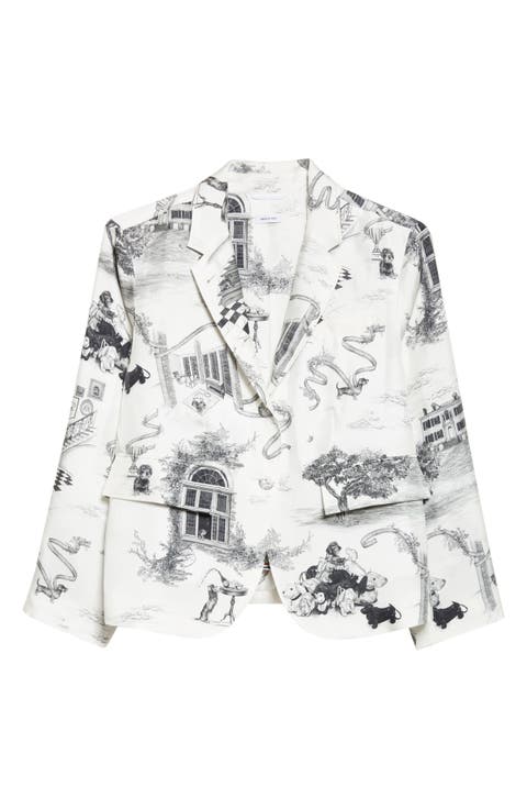 Hector Toile Silk Jacket