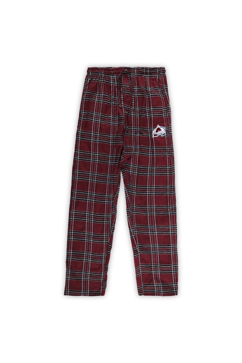 Men's Burgundy Colorado Avalanche Big & Tall T-Shirt & Pajama Pants Sleep Set, Alternate, color, Navy