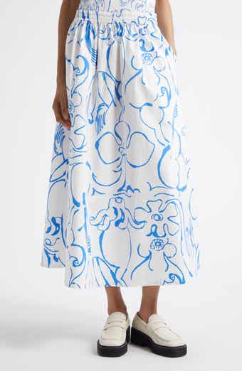 Marimekko Buklee Baluns Cotton Skirt