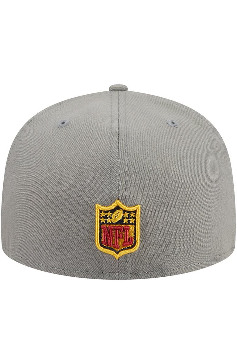 New Era Men's New Era Gray Cincinnati Bengals Color Pack 59FIFTY Fitted Hat, Alternate, color, Gray