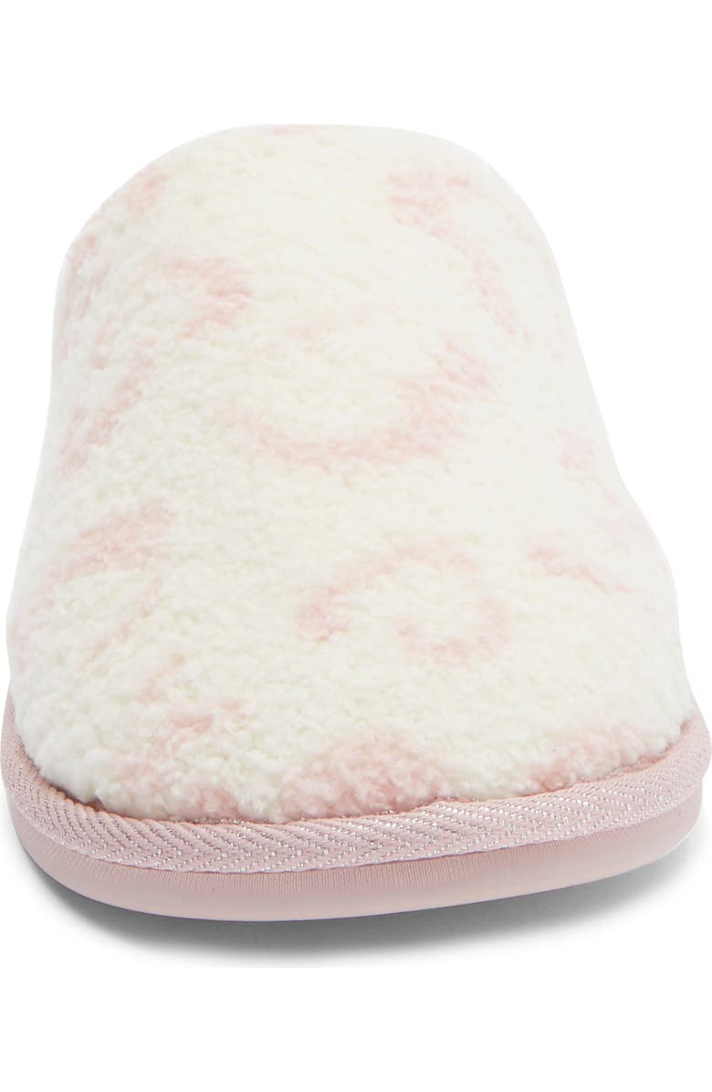 Honeydew Heart Faux Shearling Slipper, Alternate, color, Ivory