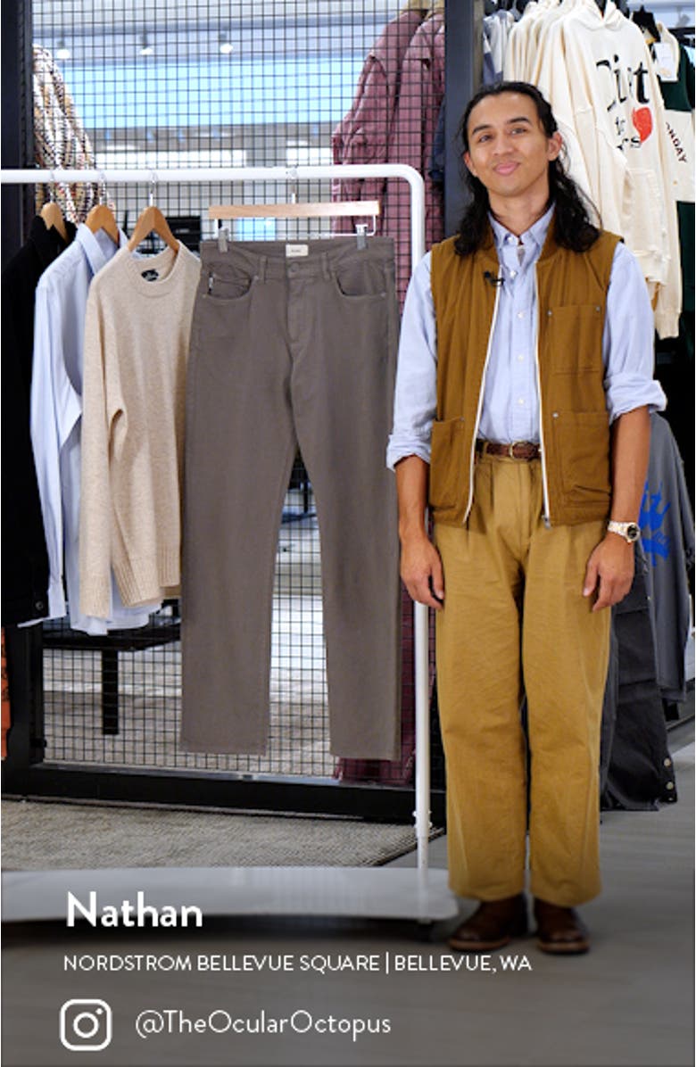 Russell Slim Straight Leg Knit Pants, sales video thumbnail