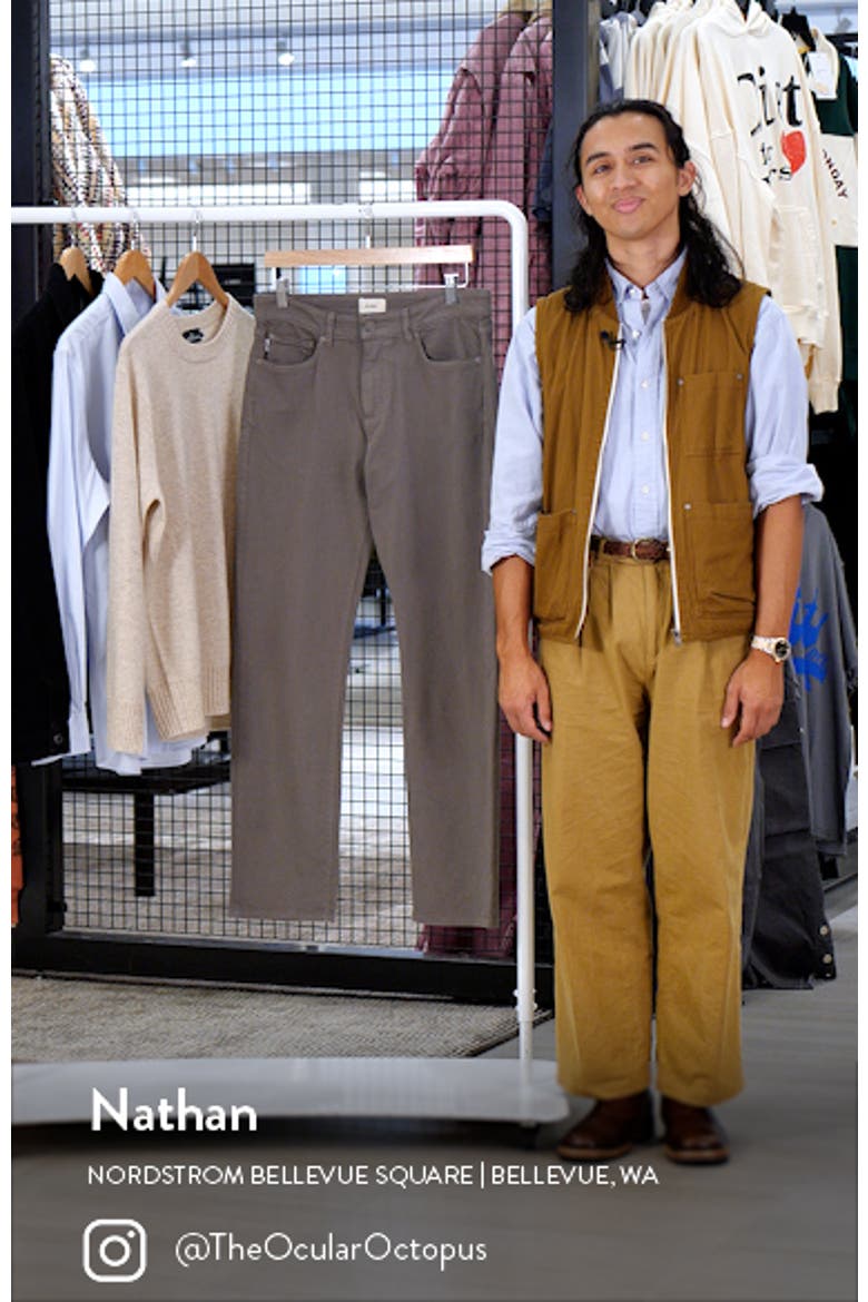Russell Slim Straight Leg Knit Pants video